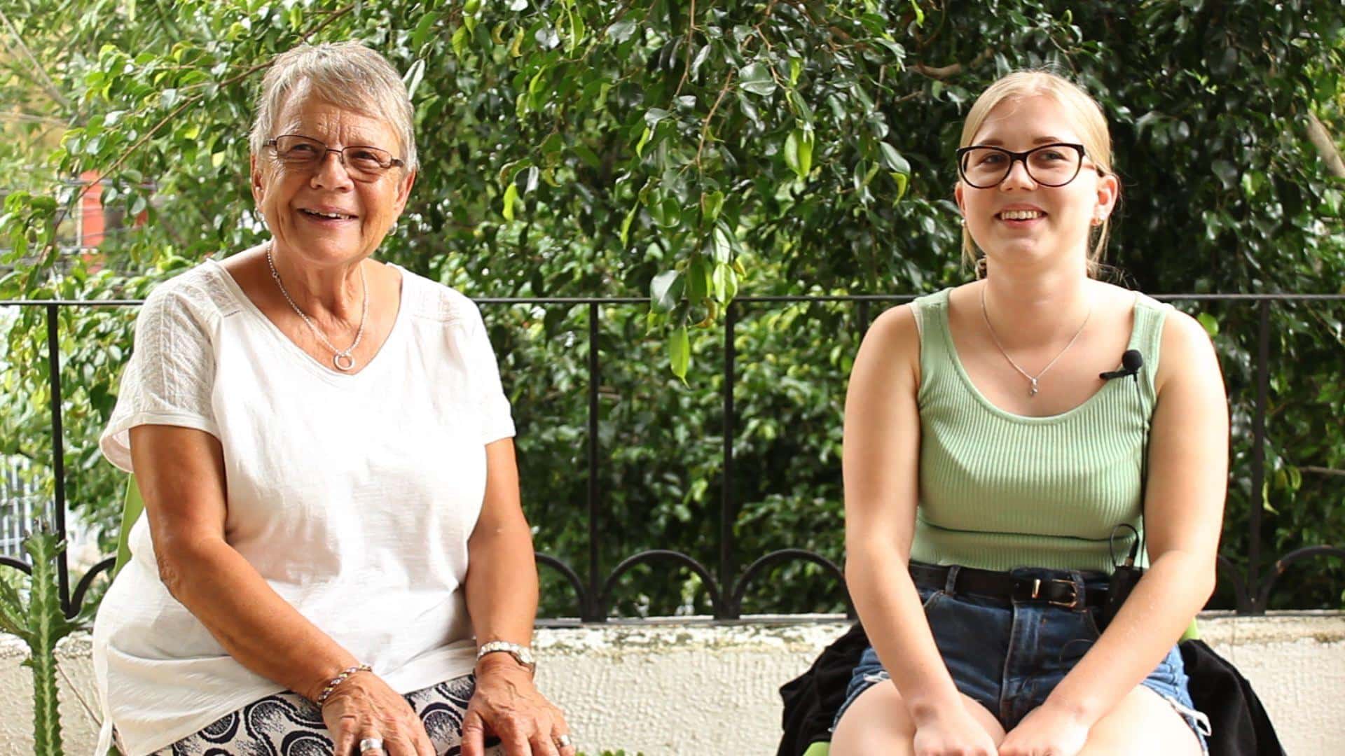 Family Volunteering: A grandmother-granddaughter experience
