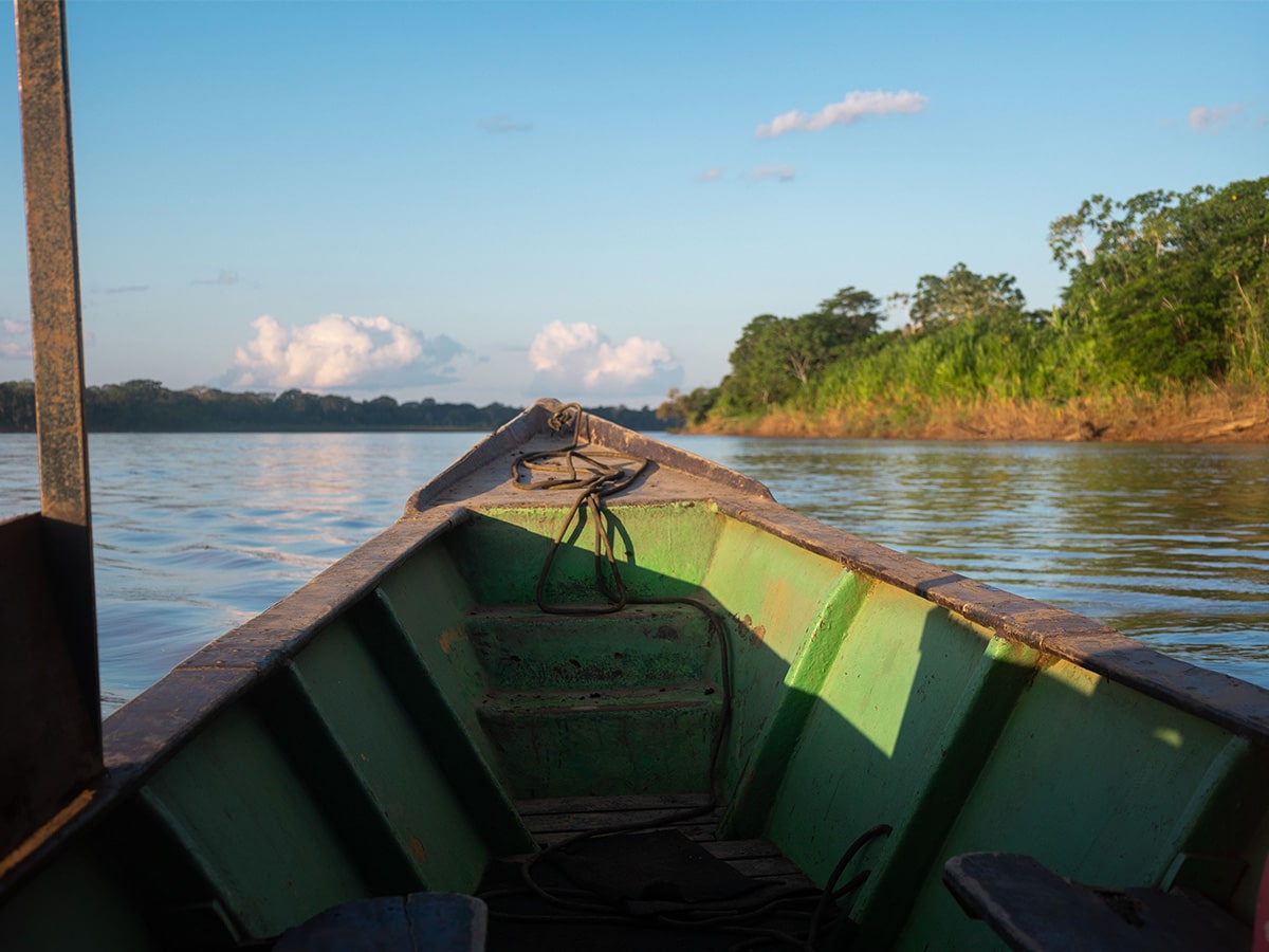 Arrival by Boat